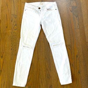 Current/Elliott while slim jeans size 26- no stains